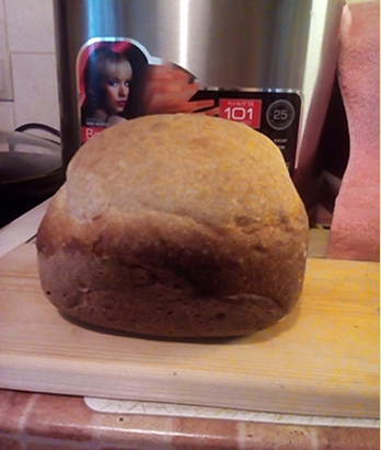 Дарницкий хлеб из хлебопечки.